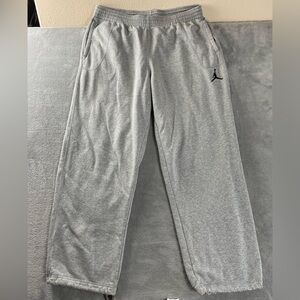 Jordan Pants Mens XXL Gray Jumpman Classic Fleece Sweats Sweatpants Basketball
